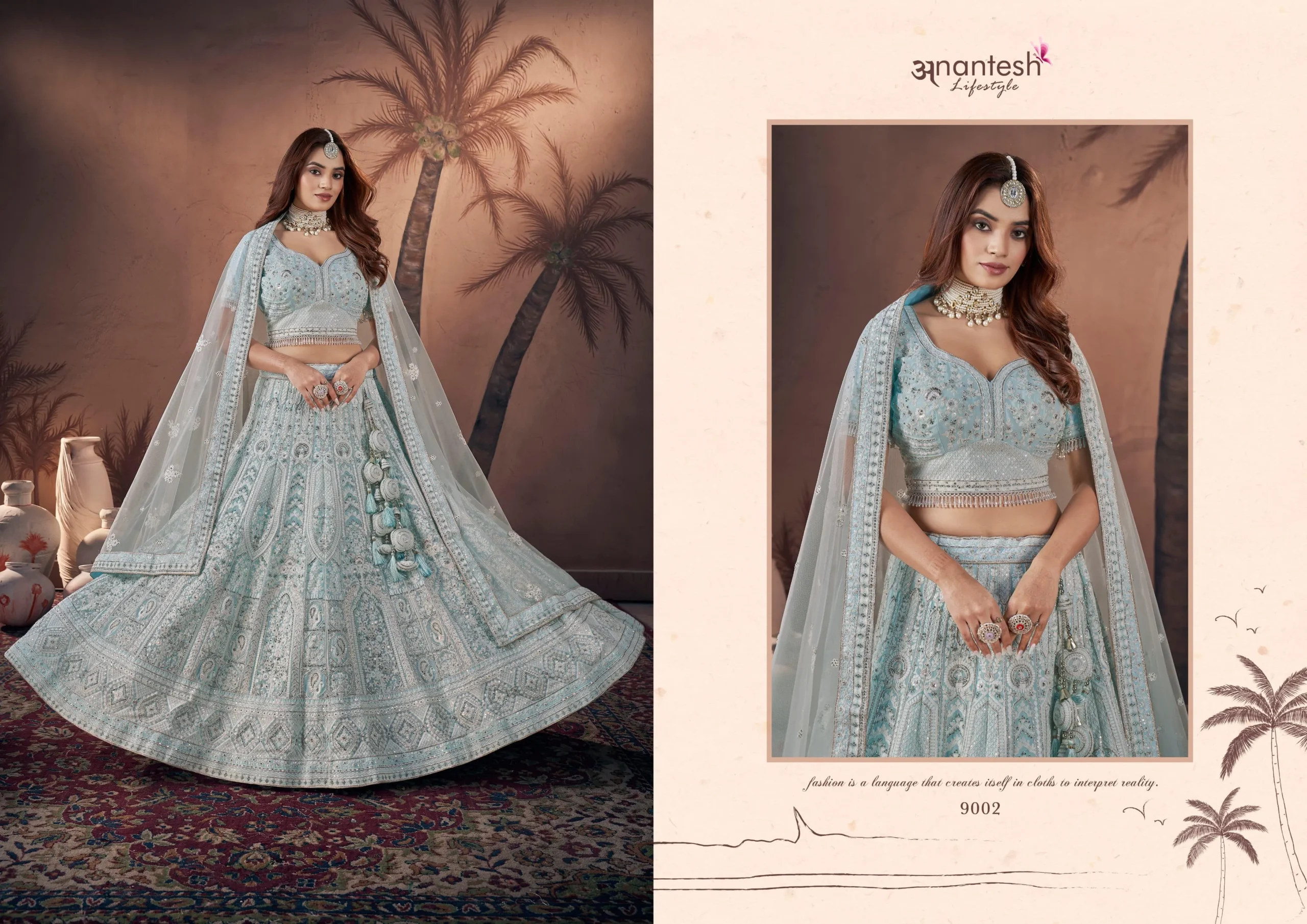 Bridal Wear Lehenga Choli - Image 3