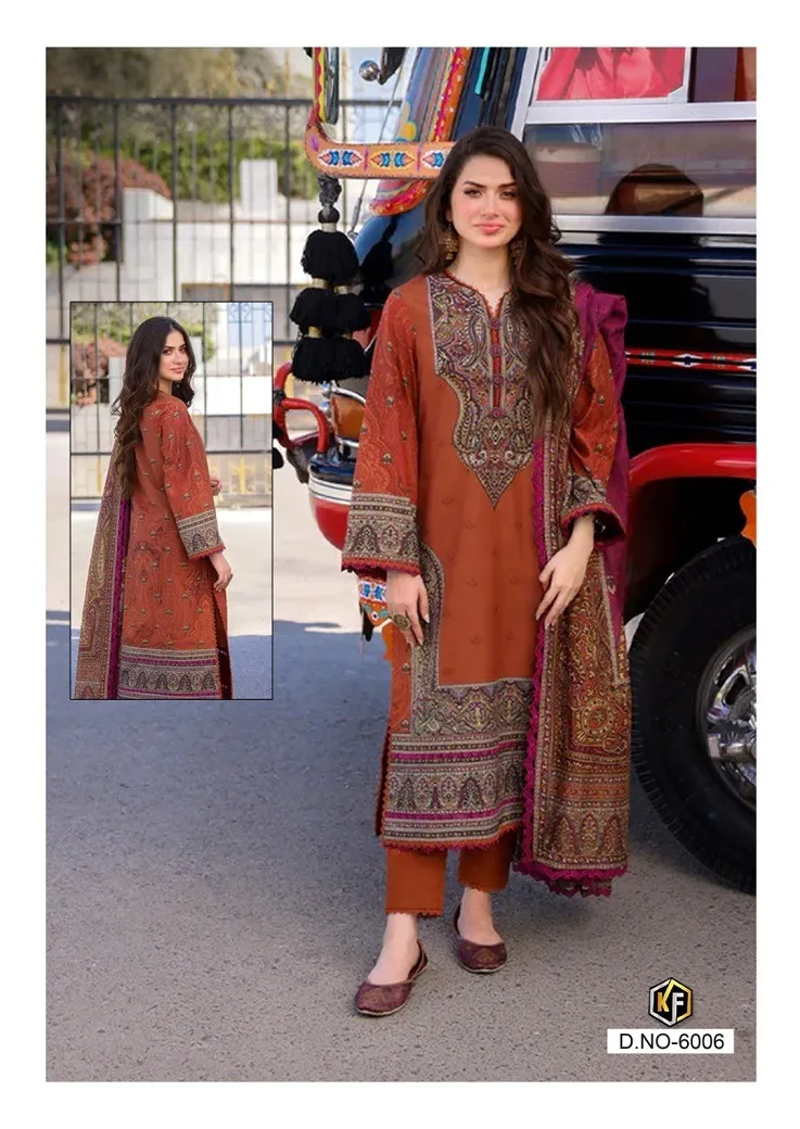 Cotton Printed Salwar Suit Keval Rangrez Vol-6 - Image 4