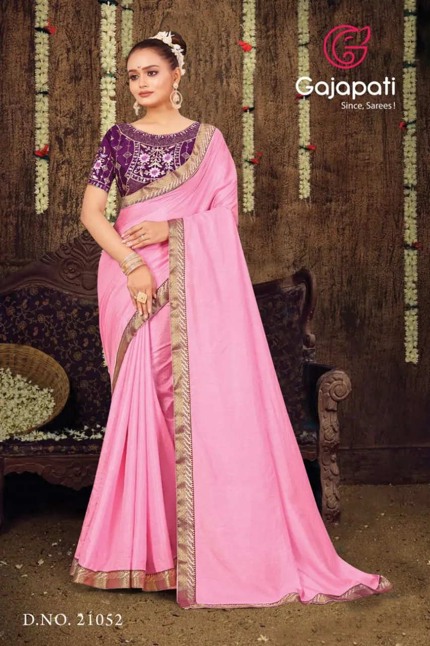 Daily Wear Worked Blouse Ethnic Saree Gajapati Suhani - Image 3
