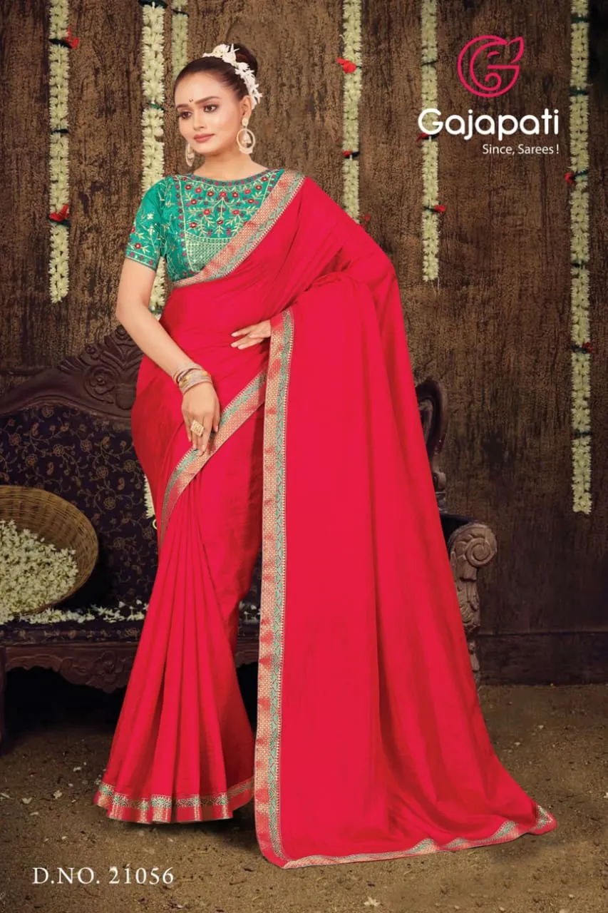 Daily Wear Worked Blouse Ethnic Saree Gajapati Suhani - Image 4