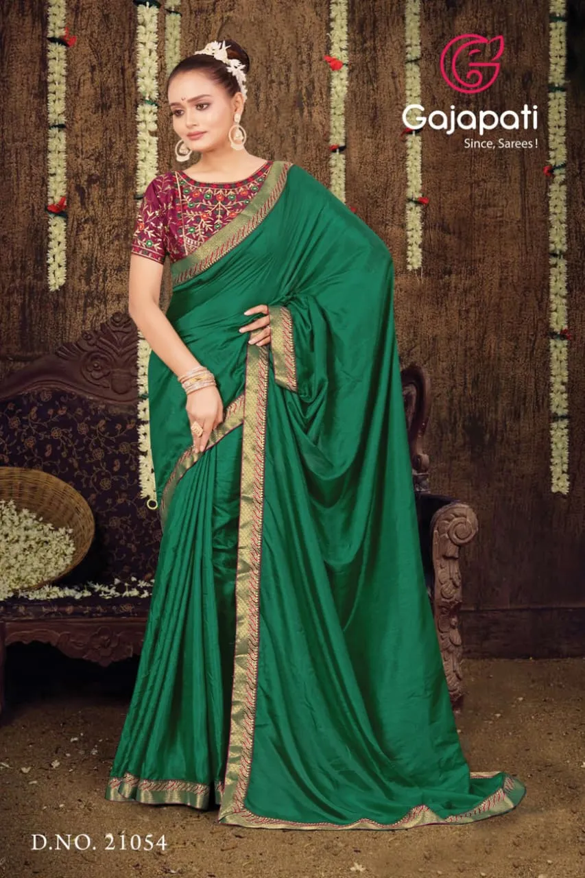 Daily Wear Worked Blouse Ethnic Saree Gajapati Suhani - Image 7