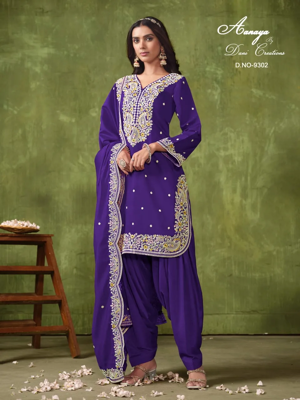 Designer Wholesale Patiala Salwar Suit 9300 Series