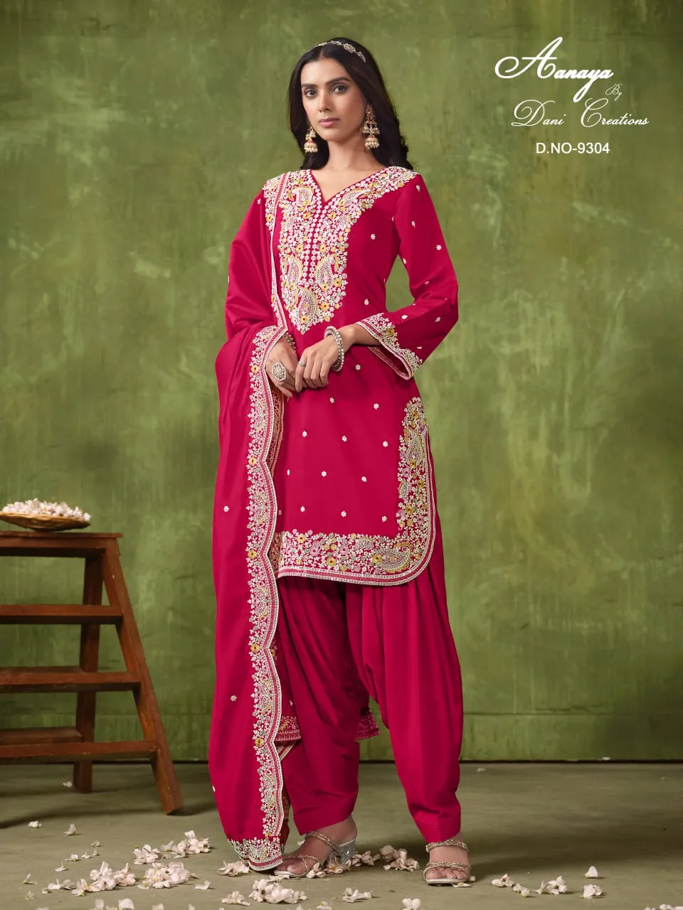 Designer Wholesale Patiala Salwar Suit 9300 Series - Image 3