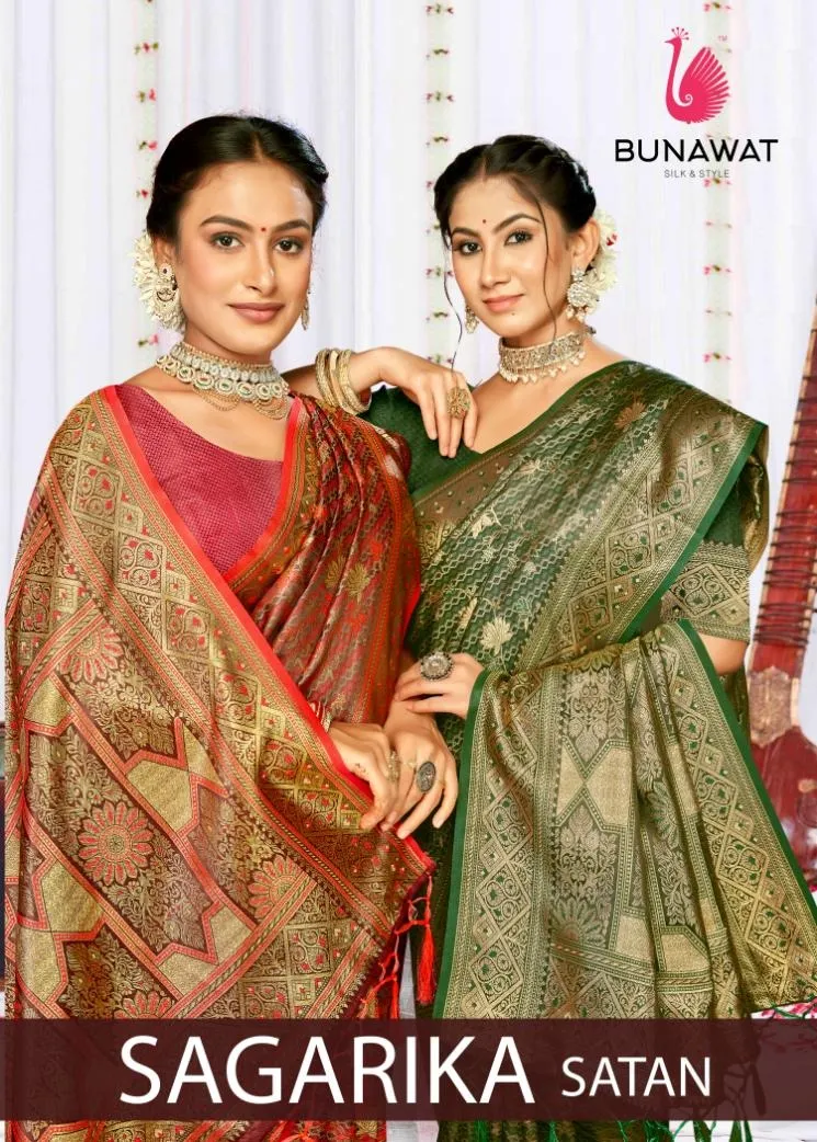 Diwali Wear Silk Saree Sagarika Satan