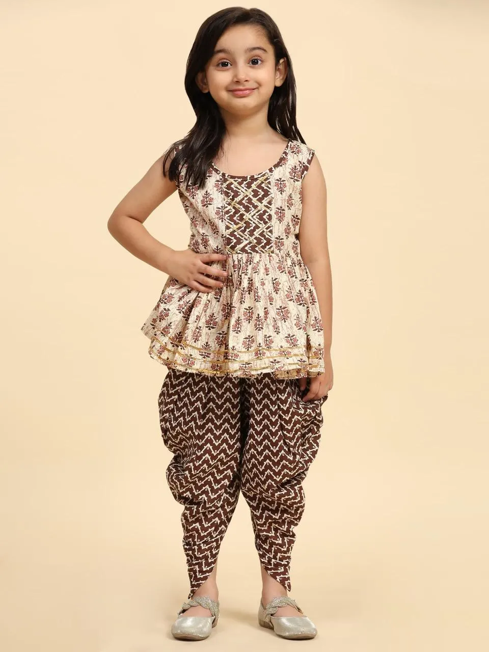 Exclusive Designer Kids Wear Kurta With Dhoti - Image 2
