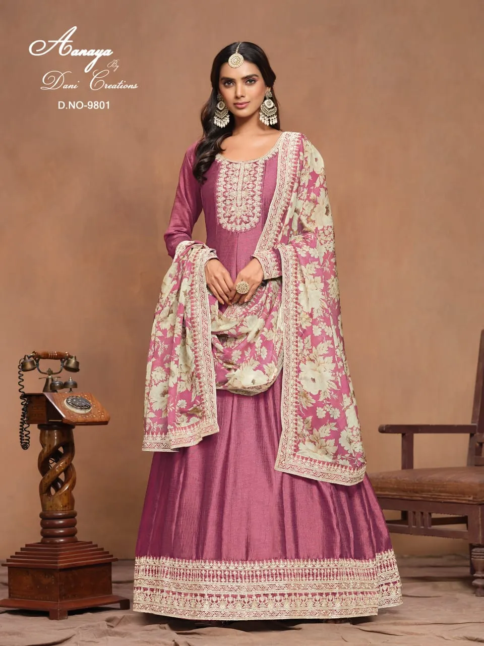Fancy Long Anarkali Salwar Suit