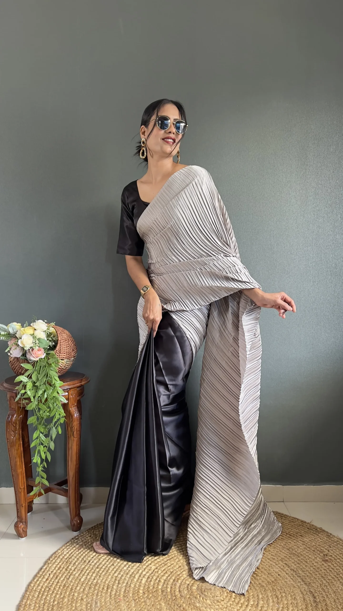 Fancy Ready To Wear Designer Ethnic Saree
