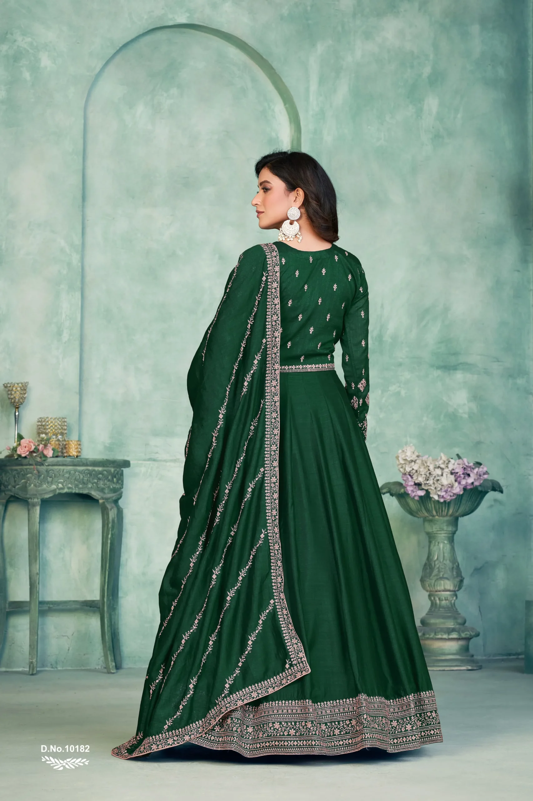 Festive Wear Anarkali Suit - Image 4