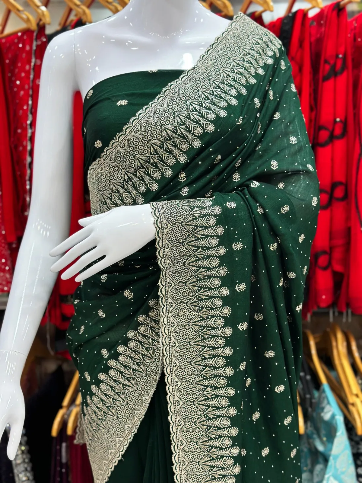 Heavy Zari Work Varchita Silk Wholesale Saree