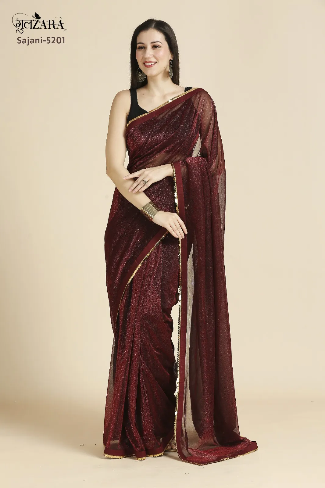 Imported Fabrics Sarees - Image 2