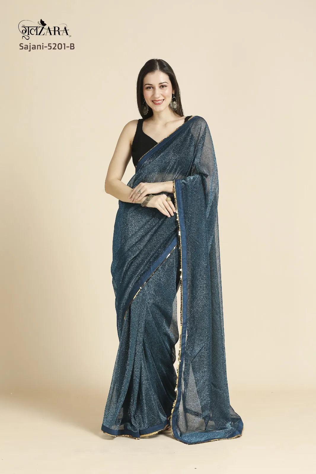 Imported Fabrics Sarees - Image 3