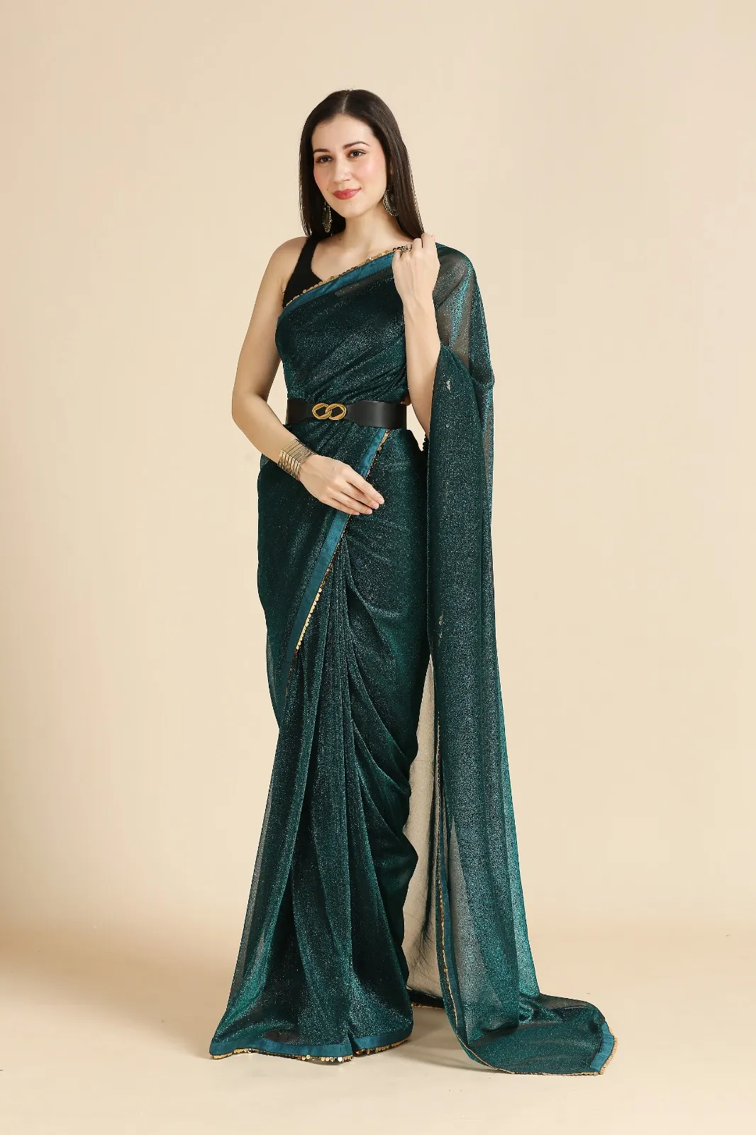 Imported Fabrics Sarees - Image 4