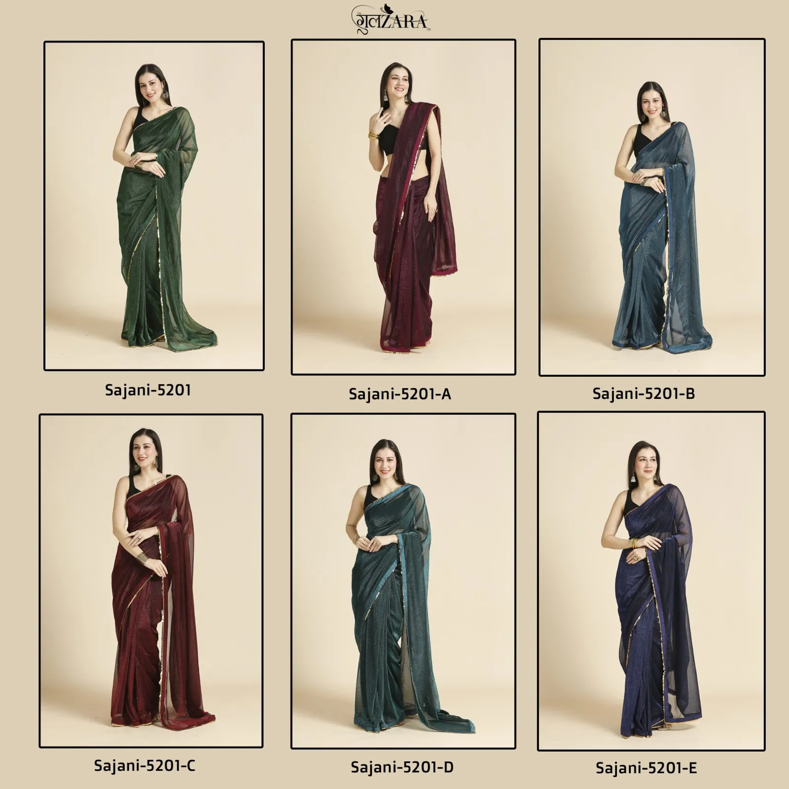 Imported Fabrics Sarees - Image 7