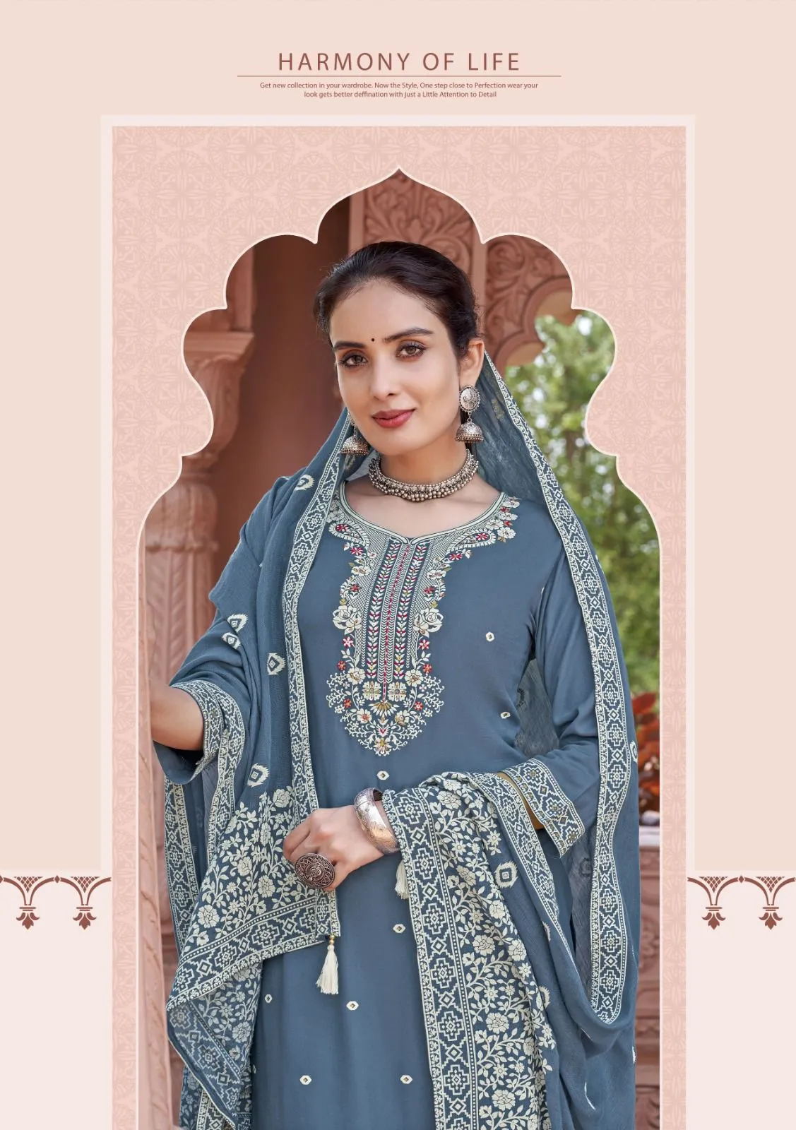 Kadlee Anmol Handwork Wholesale 3 Piece Kurti Set