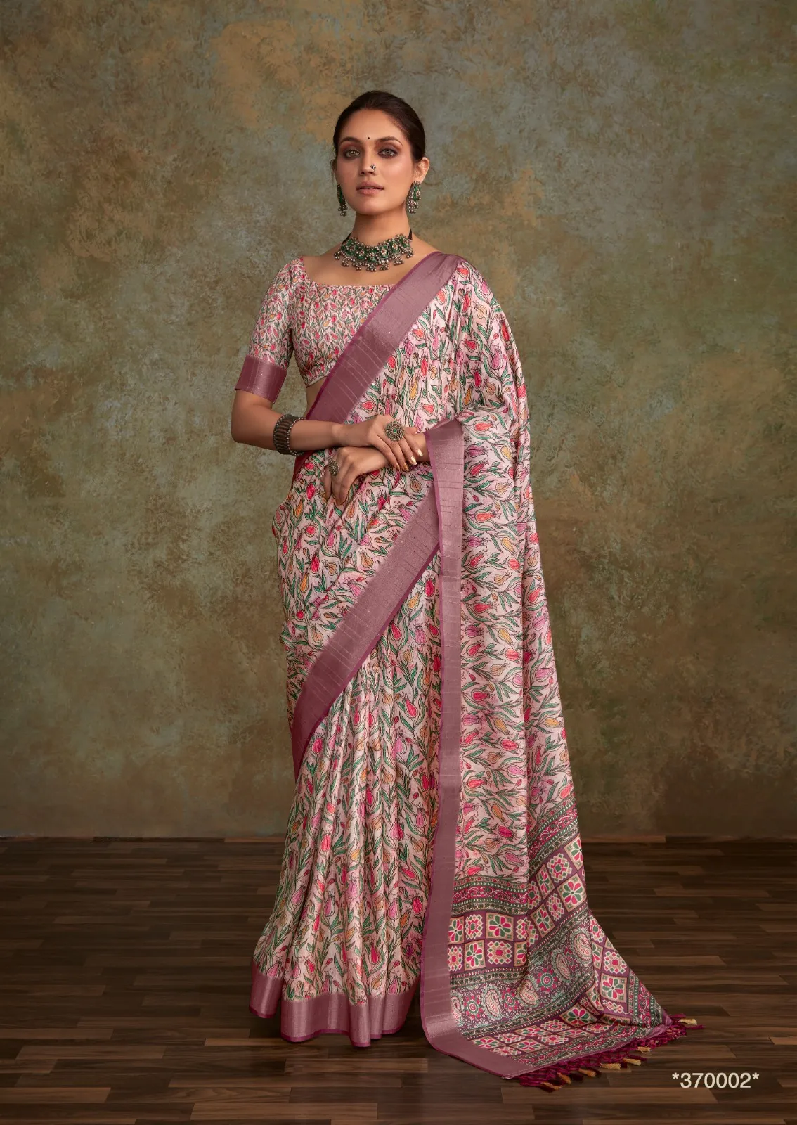 Printed Silk Saree Rajpath Ritika Silk