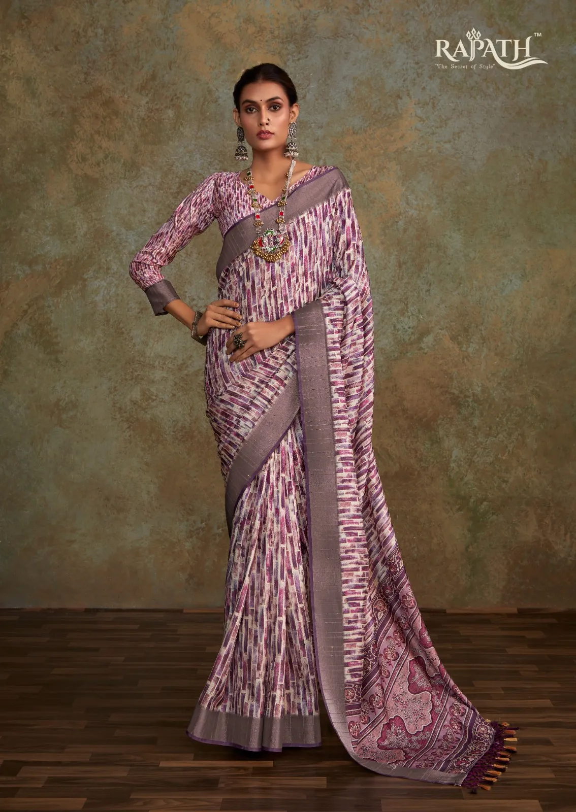 Printed Silk Saree Rajpath Ritika Silk - Image 5