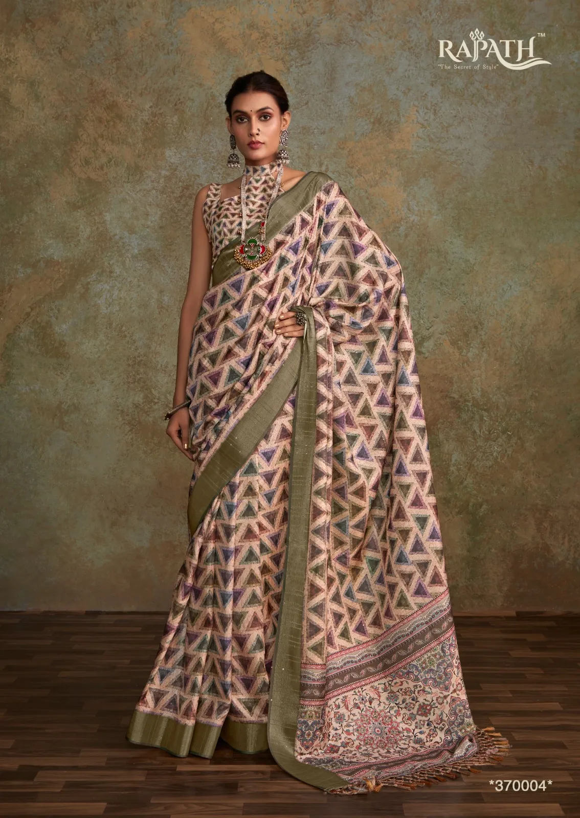 Printed Silk Saree Rajpath Ritika Silk - Image 6