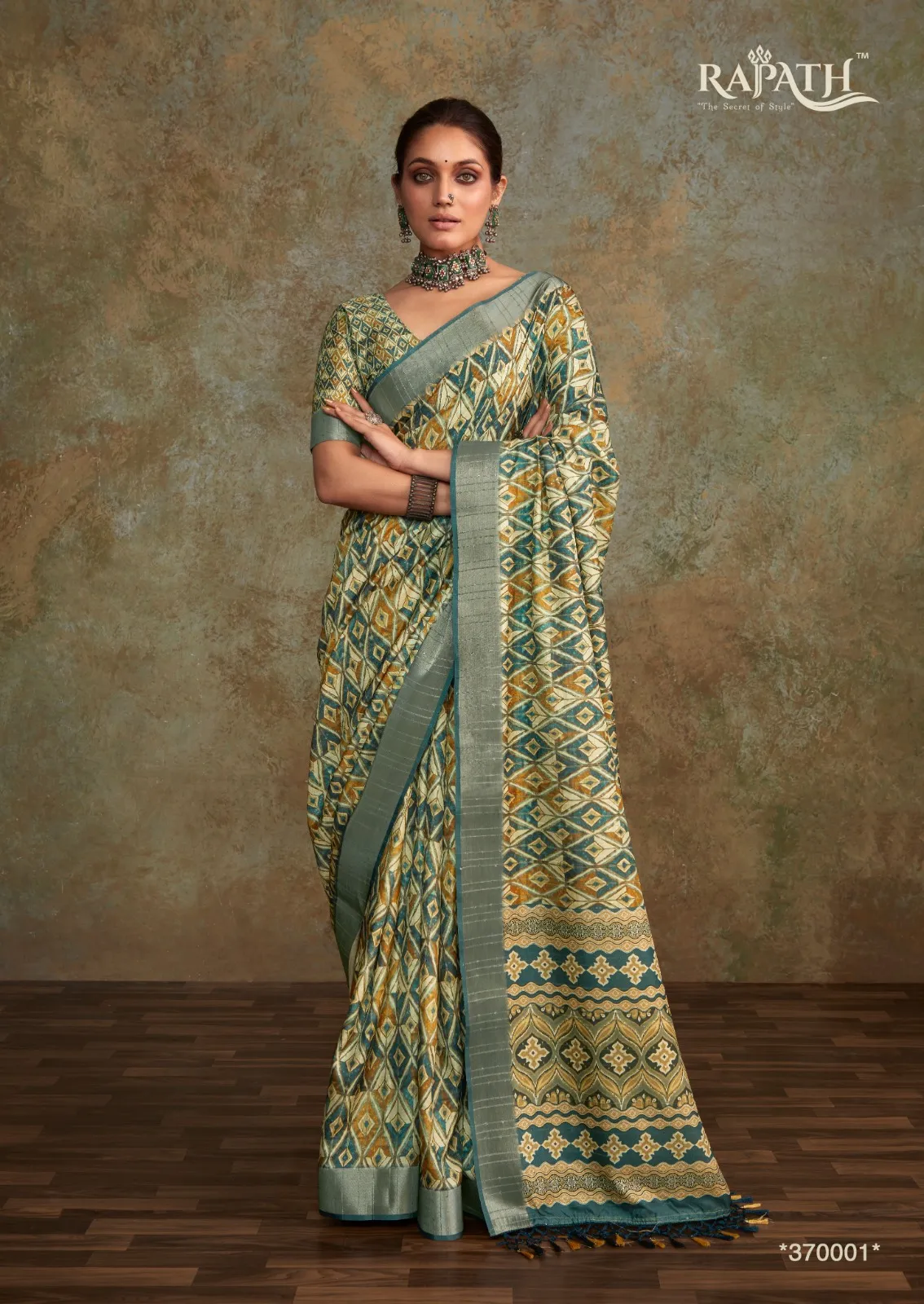 Printed Silk Saree Rajpath Ritika Silk - Image 7