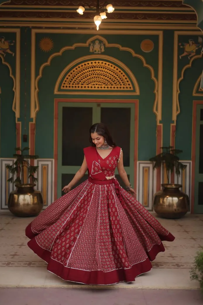 Rayon Printed Designer Navratri Chaniya Choli 7120