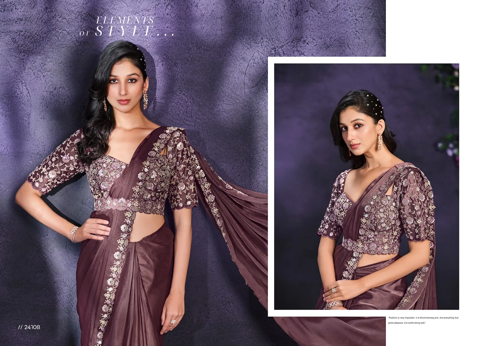 Ready To Wear Bridal Sarees - Image 4