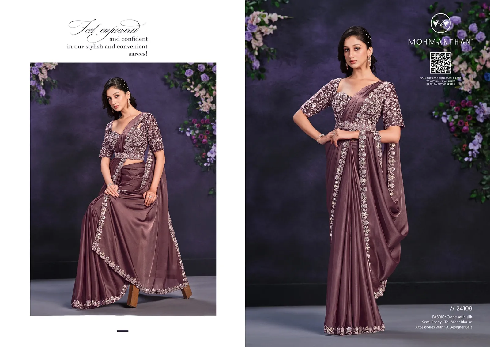 Ready To Wear Bridal Sarees - Image 5