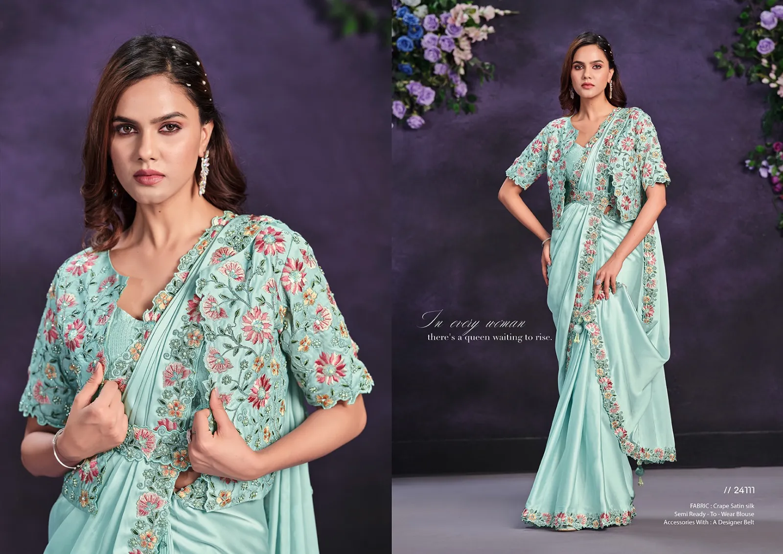 Ready To Wear Bridal Sarees - Image 6