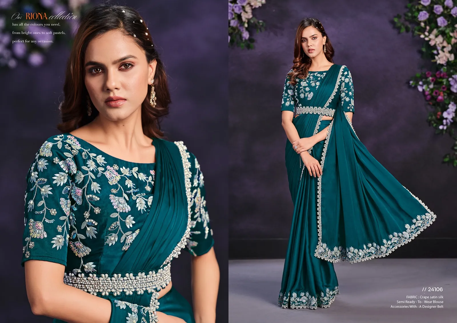 Ready To Wear Bridal Sarees - Image 9