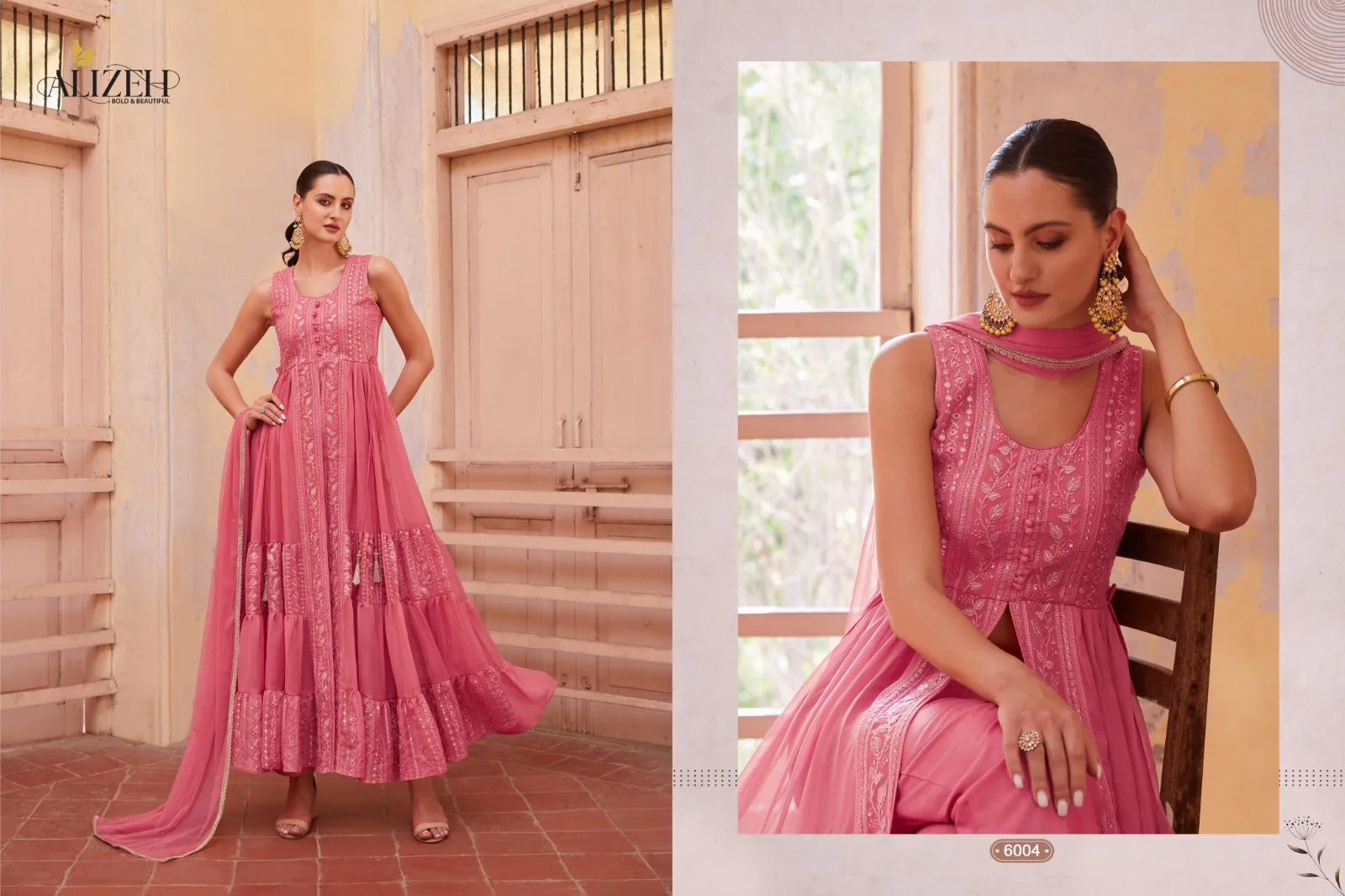 Sangeet Wear Stylish Anarkali Suit - Image 3