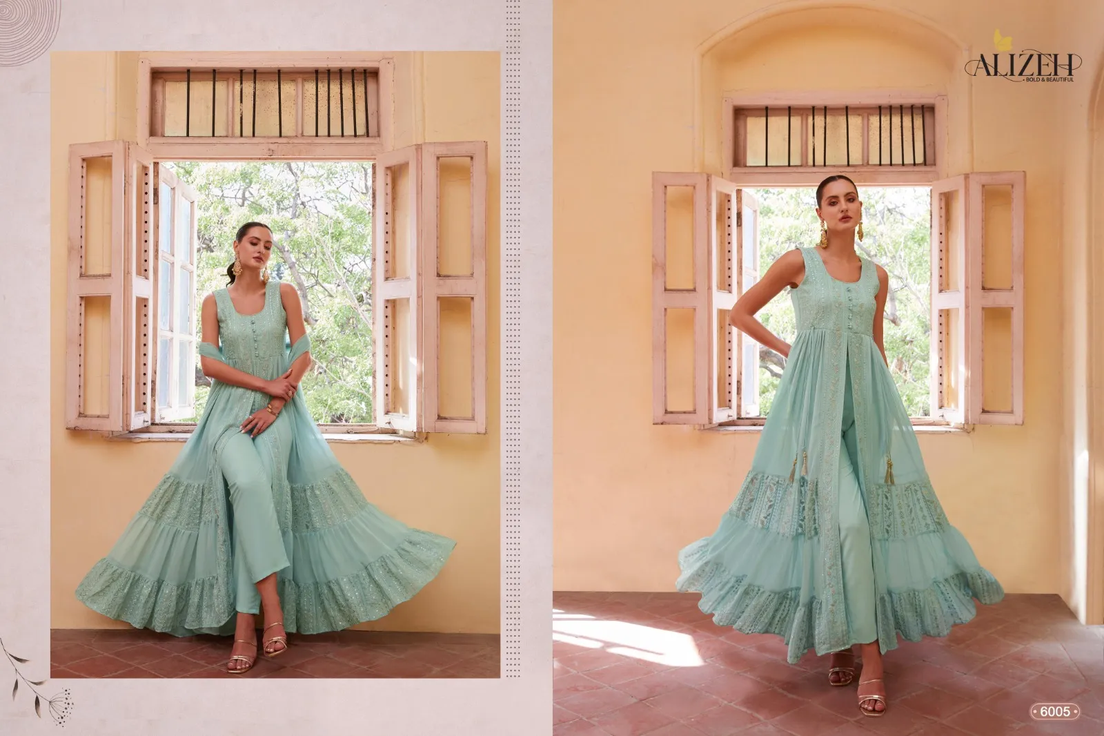 Sangeet Wear Stylish Anarkali Suit - Image 8