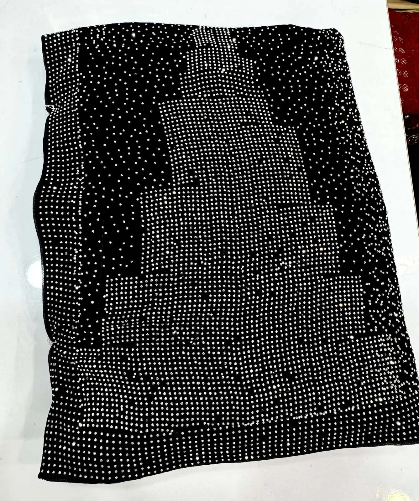 Swarovski Work Festive Wear Saree 3385 - Image 4