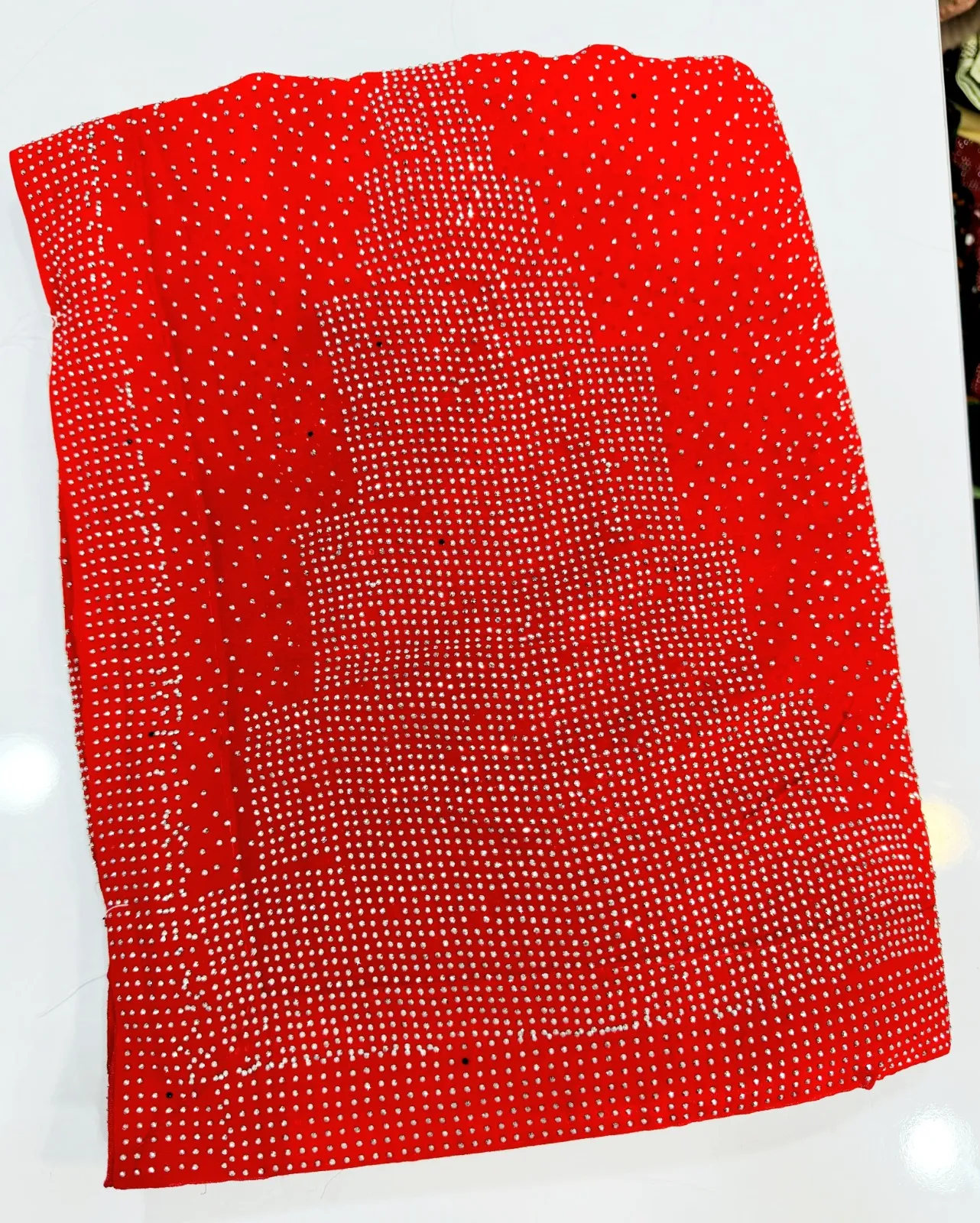 Swarovski Work Festive Wear Saree 3385 - Image 6