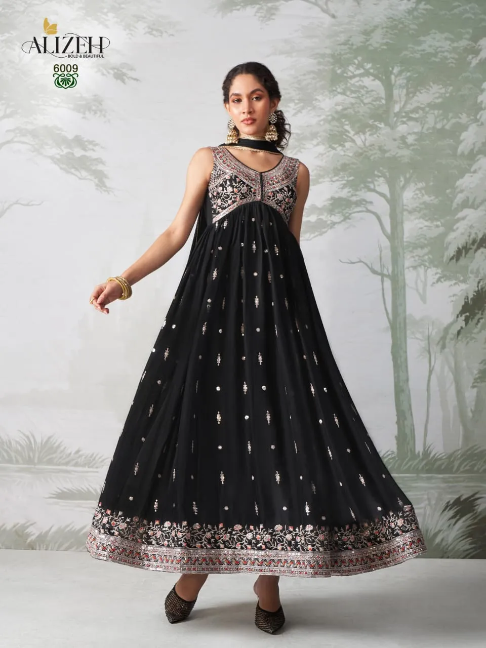 Traditional Anarkali Suit Wedding Wear - Image 7