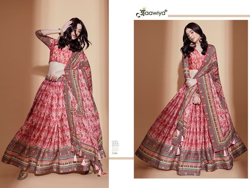 Digital Printed Lehengacholi Festival Wear - Image 3