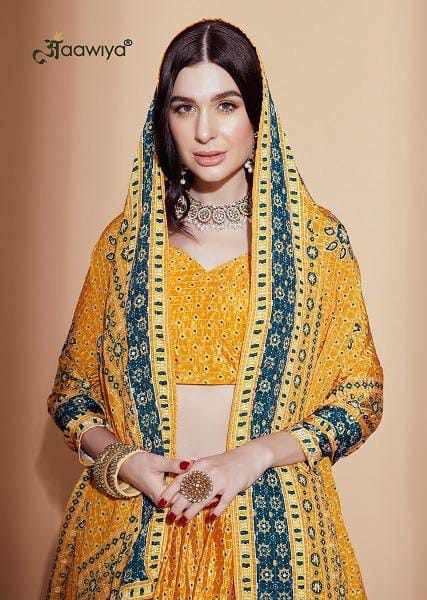 Digital Printed Lehengacholi Festival Wear