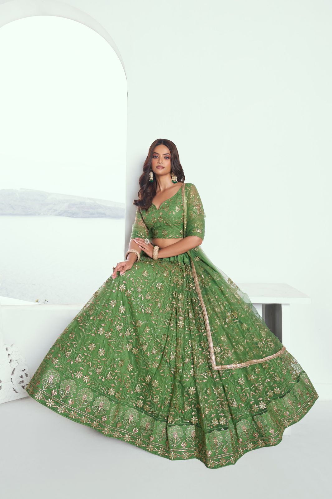 Reception Wear Lehenga Choli - Image 2