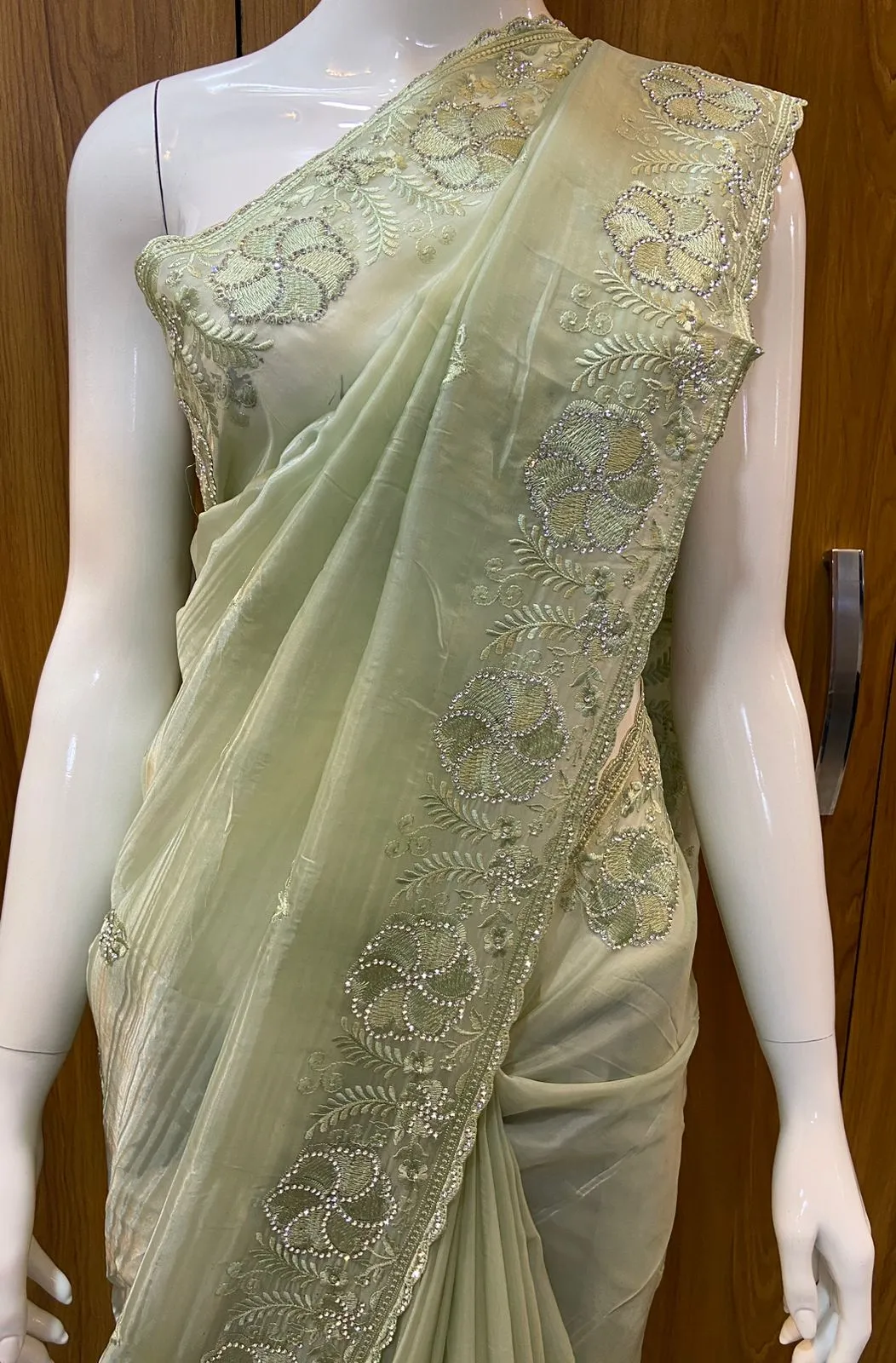 Bridesmaid Designer Saree - Image 2