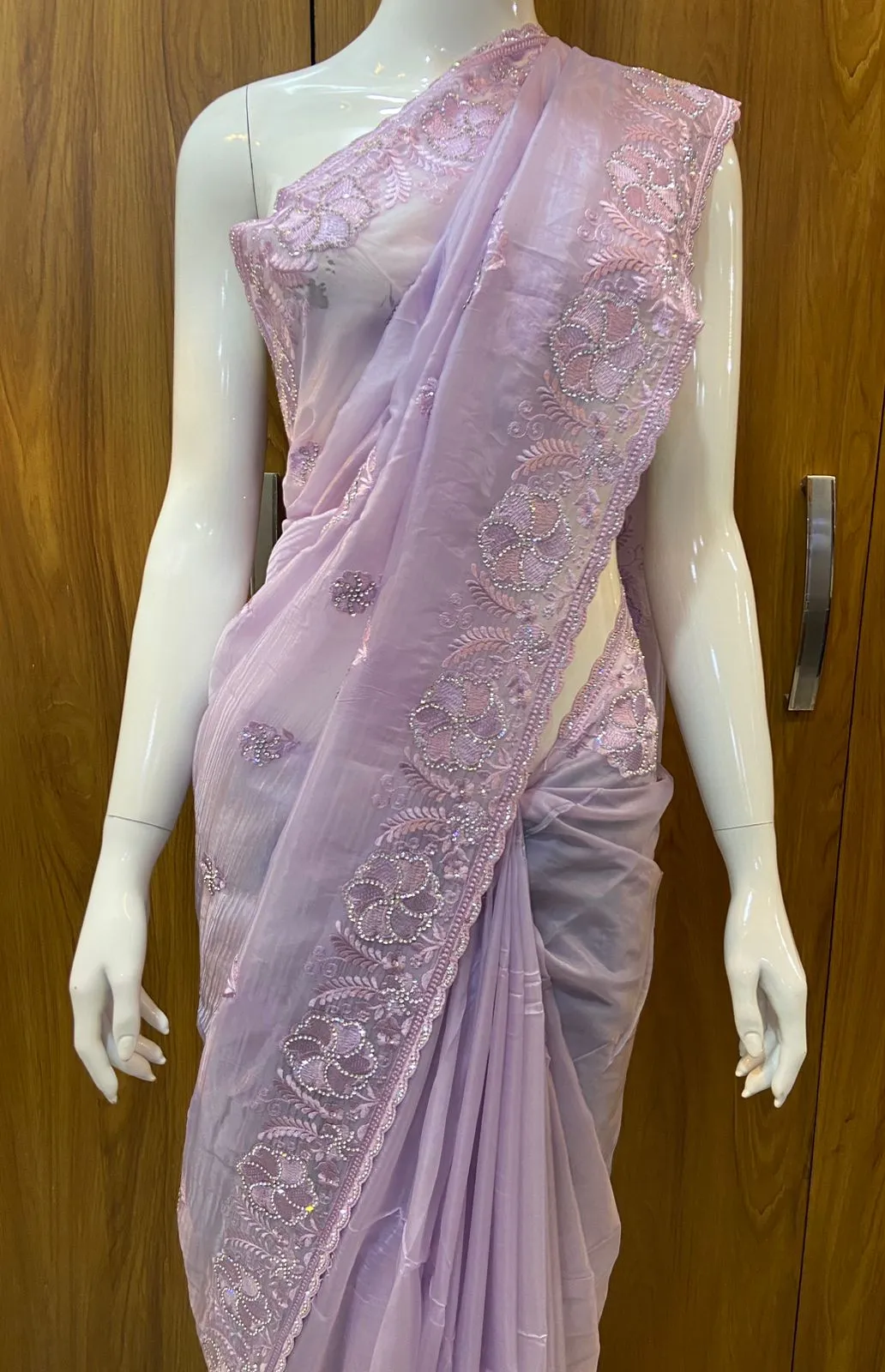 Bridesmaid Designer Saree - Image 5