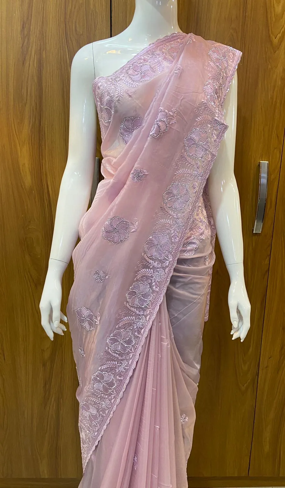 Bridesmaid Designer Saree - Image 6