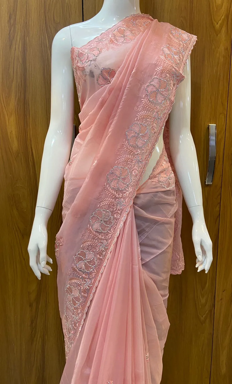 Bridesmaid Designer Saree - Image 7