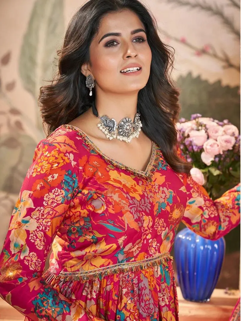 Digital Printed Salwar Suit Flory Vol47