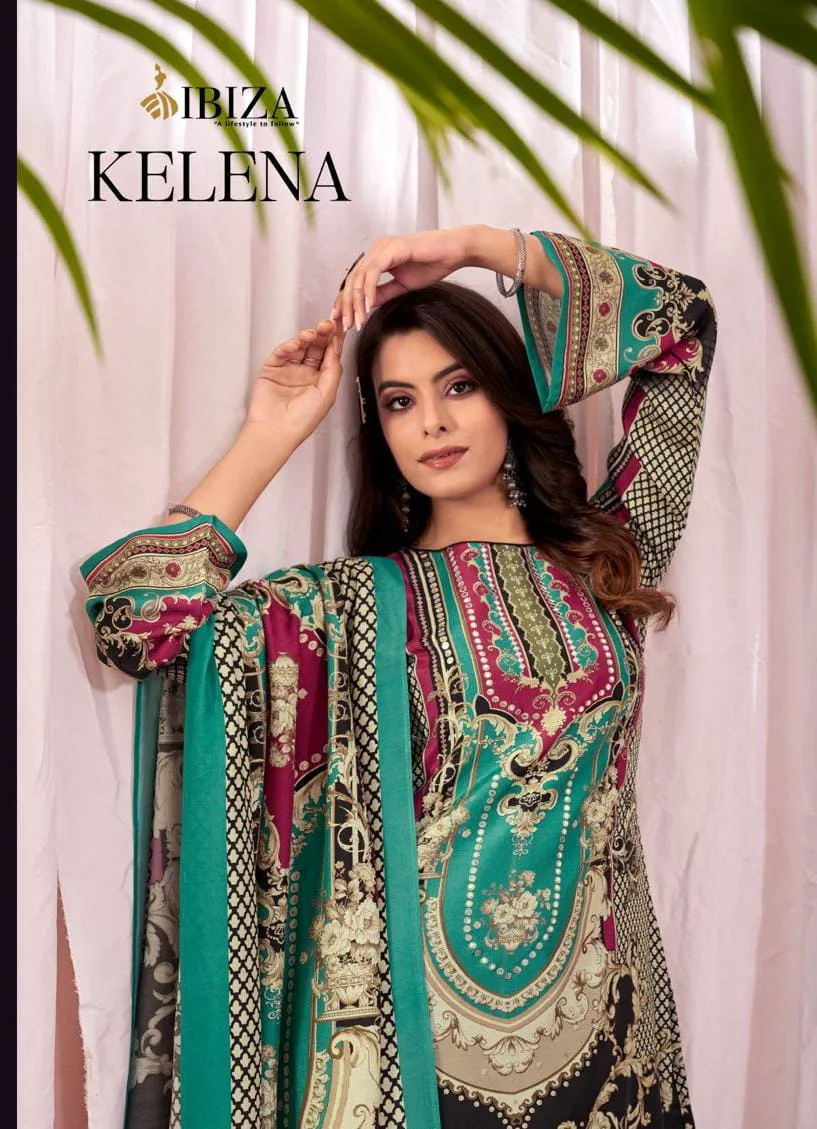 Fancy Digital Printed Wholesale Suit Ibiza Kelena