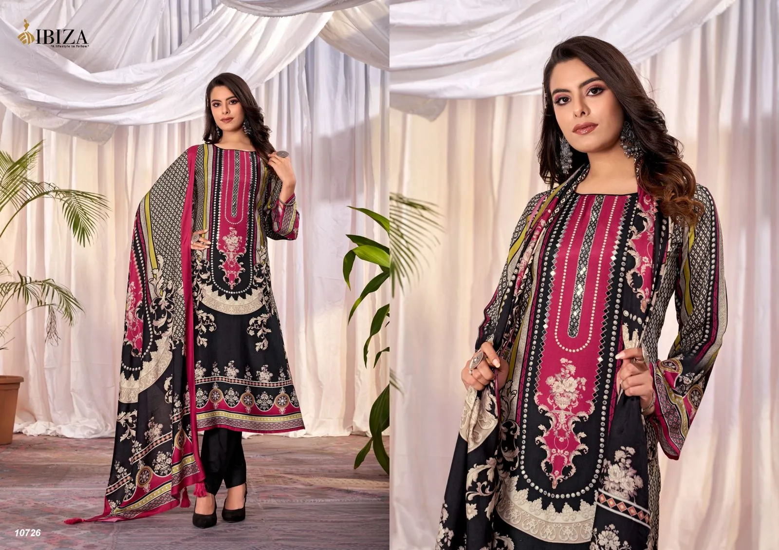 Fancy Digital Printed Wholesale Suit Ibiza Kelena - Image 5