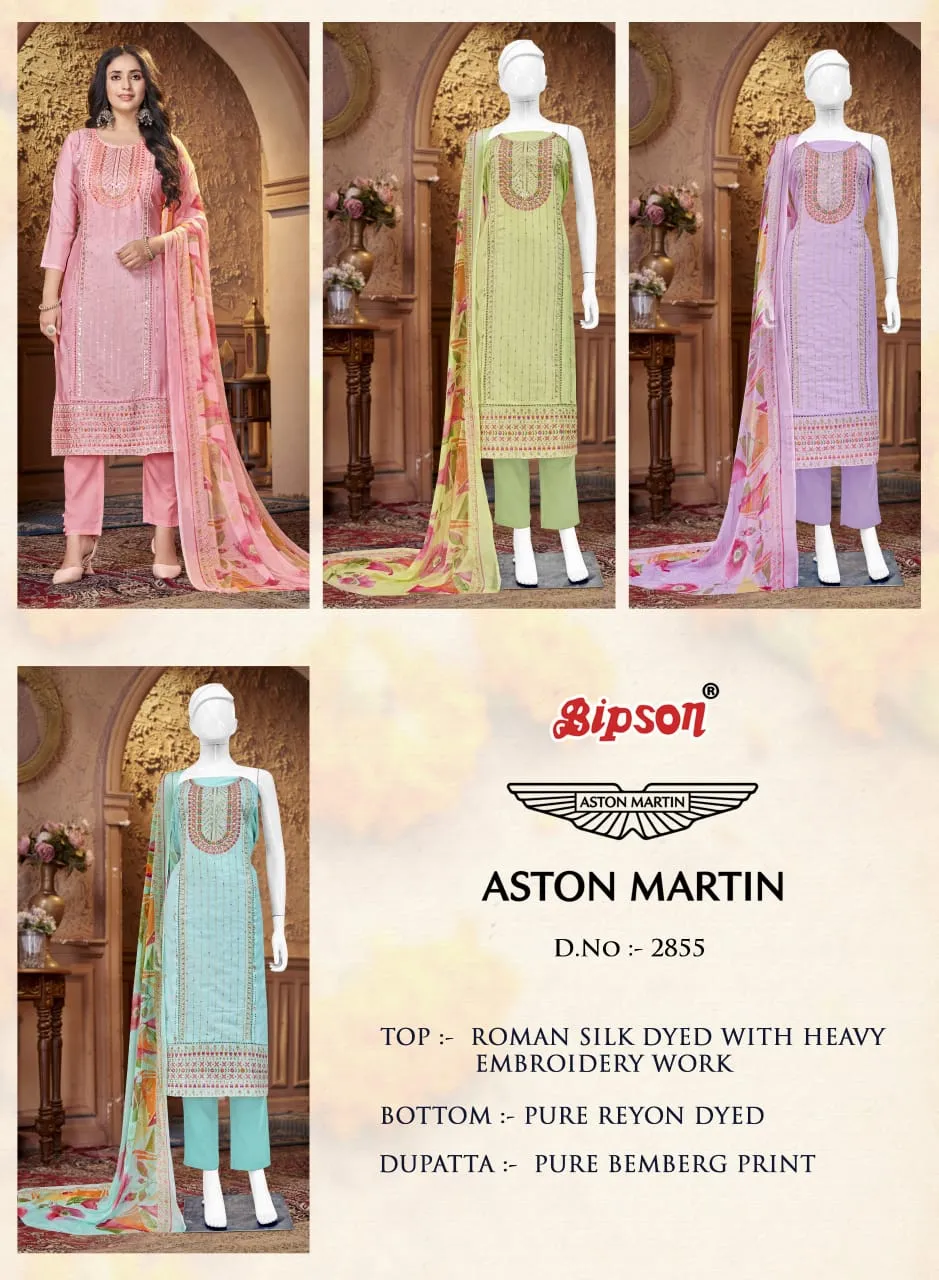 Fancy Ladies Salwar Suit Bipson Aston Martin - Image 3