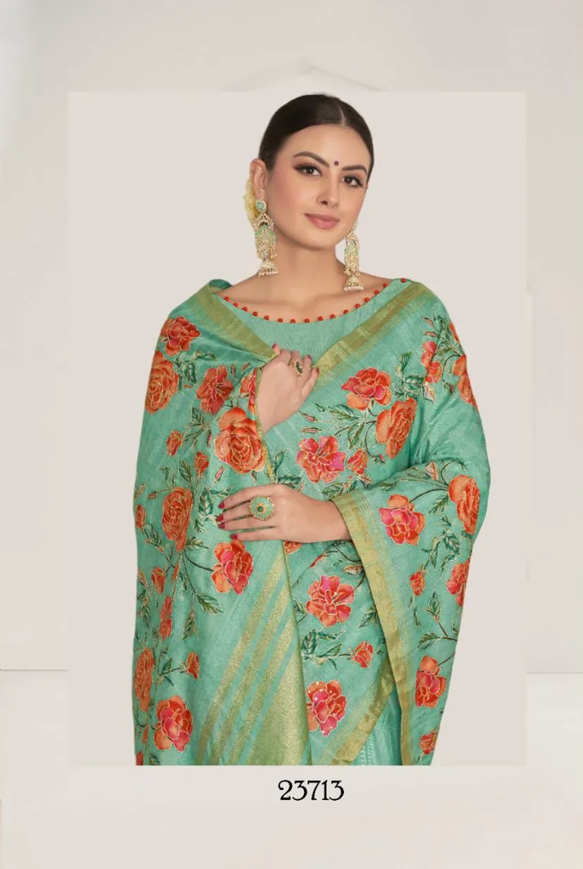 Festive Wear Premium Saree With Heavy Work