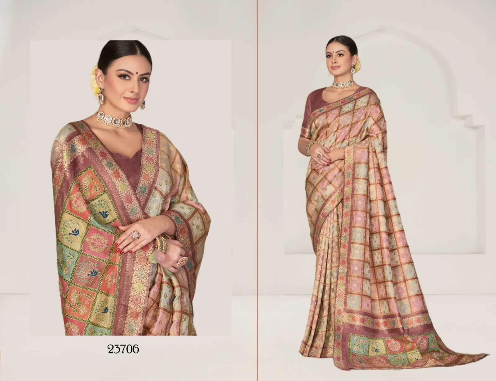Festive Wear Premium Saree With Heavy Work - Image 8