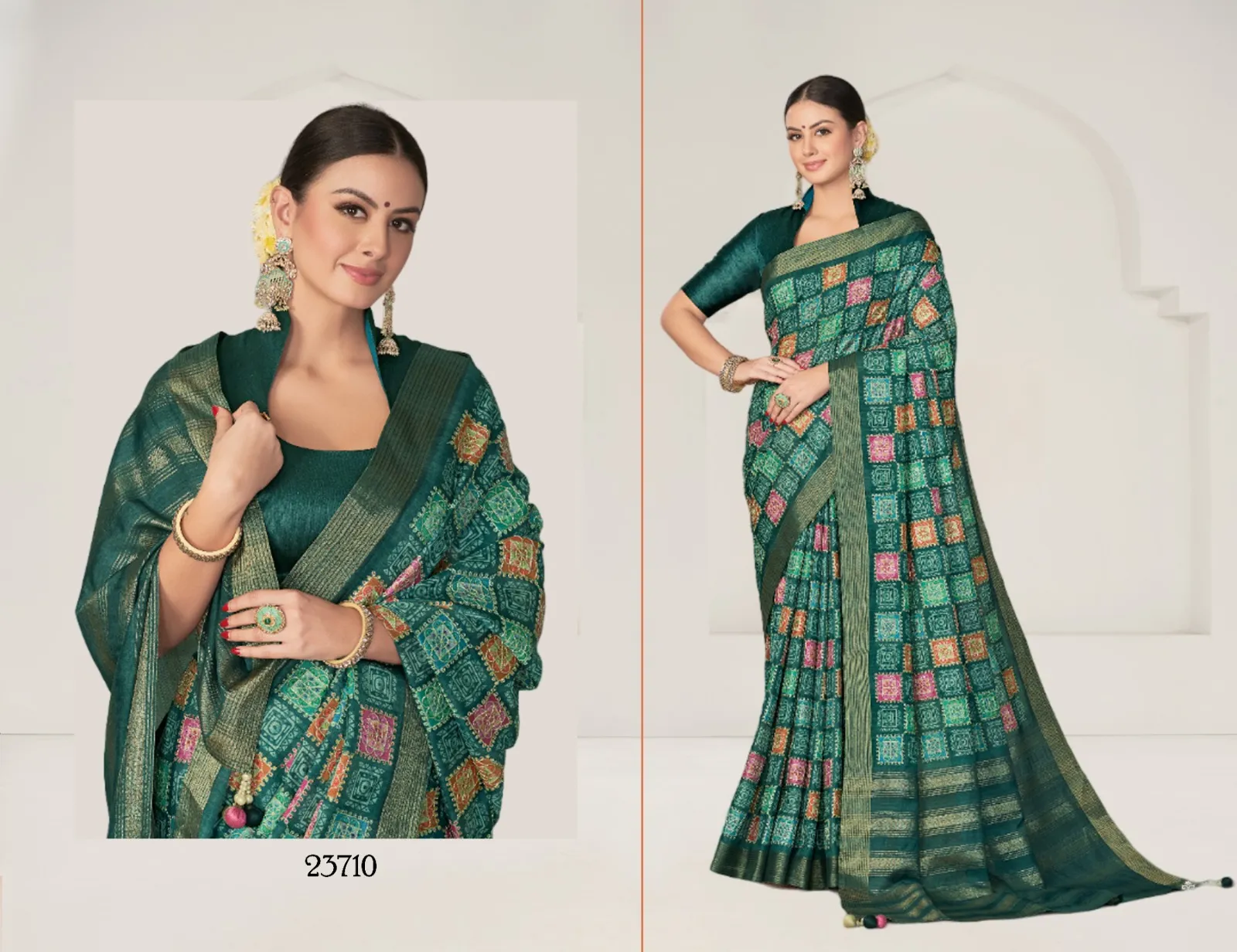 Festive Wear Premium Saree With Heavy Work - Image 9