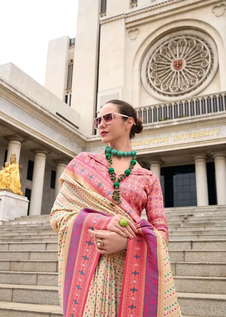 Festive Wear Soft Banarasi Silk Saree Rehana Silk