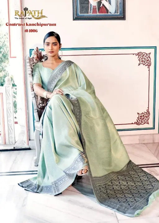 Kanjivaram Weaving Silk Saree Rajpath Aaidehi Silk