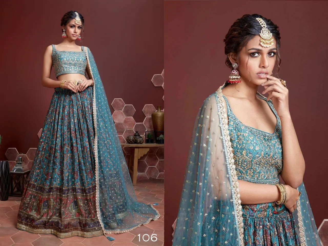 Leheriya Printed Lehenga Choli Zeel Vol 22 - Image 2