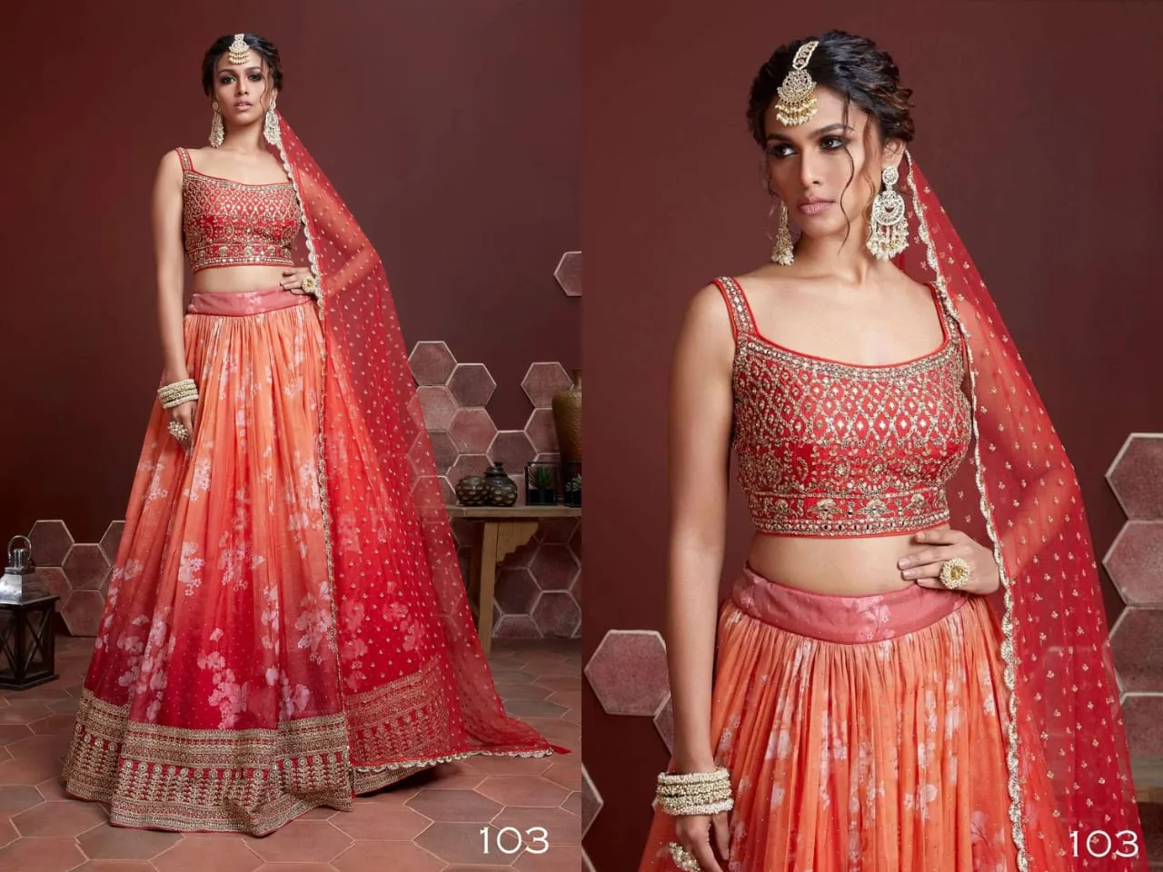 Leheriya Printed Lehenga Choli Zeel Vol 22 - Image 5